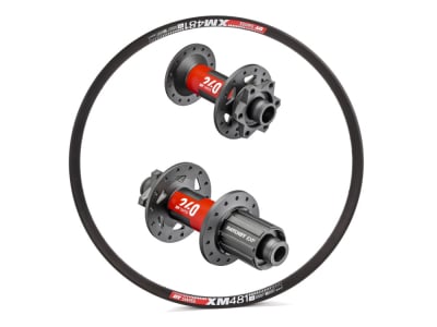 R2BIKE Wheelset 27,5" TR AM EN | DT Swiss 240 MTB 6-Hole Hubs | DT Swiss Aluminum Rims