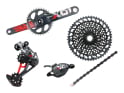 SRAM X01 Eagle DUB MTB Gruppe 1x12 | 52 Zähne | rot 170 mm SRAM DUB | BSA 68 mm | 73 mm