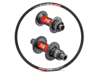 R2BIKE Wheelset 27,5" TR AM EN | DT Swiss 240 MTB Center Lock Hubs | DT Swiss Aluminum Rims