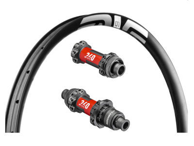 R2BIKE Laufradsatz 27,5" TR AM | DT Swiss 240 EXP MTB Straightpull Center Lock Naben | ENVE Carbon Felgen