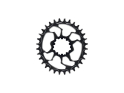 ALUGEAR Chainring oval Direct Mount | 1-speed narrow-wide SRAM MTB 3-hole | BOOST 36 Teeth blue