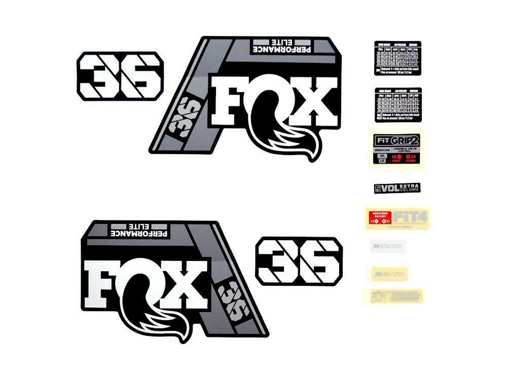 FOX Sticker 2021 Decal Set für 36 P-SE Performance Series Federgabel ,  22,00 €