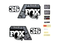 FOX Sticker 2021 Decal Set für 36 P-SE Performance Series Federgabel grau matt