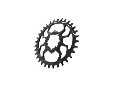 ALUGEAR Kettenblatt rund Direct Mount | 1-fach narrow-wide SRAM MTB 3-Loch | BOOST 32 Zähne schwarz