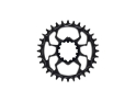 ALUGEAR Chainring round Direct Mount | 1-speed narrow-wide SRAM MTB 3-hole | BOOST 34 Teeth red