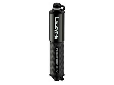 LEZYNE Mini Pump CNC Pocket Drive HV black-glossy