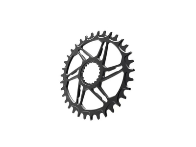 ALUGEAR Chainring oval Direct Mount | 1-speed narrow-wide Shimano MTB 28 Teeth red