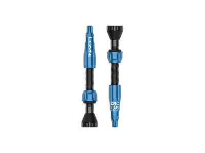 LEZYNE Tubeless Valve TLR Pair | 44 mm blue