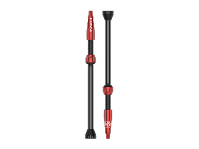 LEZYNE Tubeless Valve TLR Pair | 80 mm red