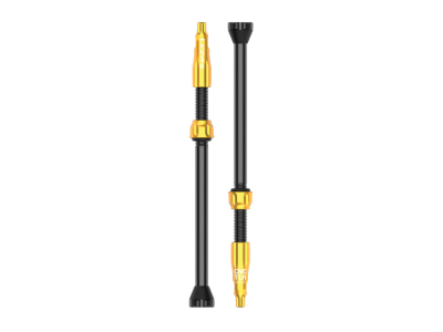LEZYNE Tubeless Valve TLR Pair | 80 mm gold