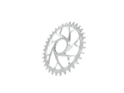 ALUGEAR Chainring oval Direct Mount | 1-speed narrow-wide Race Face Cinch | BOOST 32 Teeth silver