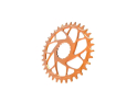 ALUGEAR Chainring round Direct Mount | 1-speed narrow-wide Race Face Cinch | BOOST 28 Teeth orange