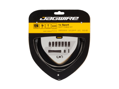 JAGWIRE Shifting Cable Set Sport 1x | Road & Mountain black