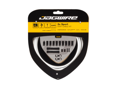 JAGWIRE Shifting Cable Set Sport 2x | Road & Mountain