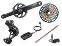 SRAM XX1 Eagle DUB AXS Rocker Paddle MTB Group 1x12 BOOST | 52 teeth black 175 mm without Bottom Bracket