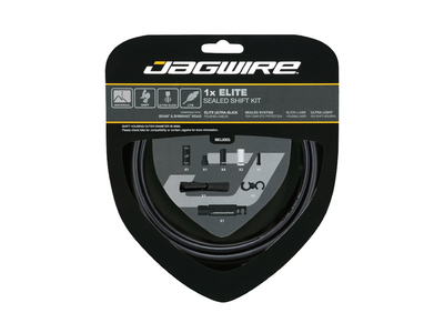 JAGWIRE Shifting Cable Set Elite 1x | Road & Mountain white