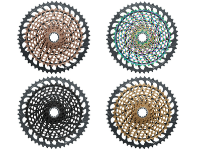 SRAM X01 Eagle DUB AXS Rocker Paddle MTB Group 1x12 | 52 teeth gold 175 mm without Bottom Bracket