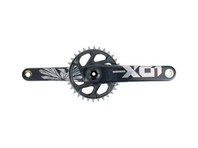 SRAM X01 Eagle DUB AXS Rocker Paddle MTB Gruppe 1x12 | 52 Zhne gold 175 mm ohne Innenlager