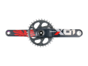 SRAM X01 Eagle DUB AXS Rocker Paddle MTB Gruppe 1x12 | 52 Zähne | rot 170 mm ohne Innenlager