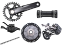 SHIMANO XTR MTB Group M9100 1x12 | FC-M9100 Crank | 10-45 Teeth 170 mm 34 Teeth without Bottom Bracket SL-M9100 11-/12-fach