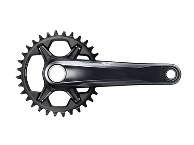 SHIMANO Deore XT MTB Gruppe M8100 1x12-fach | FC-M8120 Kurbel | 10-45 Zhne 165 mm ohne Kettenblatt BB-MT800-PA | Press Fit SL-M8100 11-/12-fach | I-Spec EV