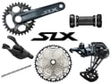 SHIMANO SLX MTB Gruppe M7100 1x12-fach | FC-M7100 Kurbel | 10-51 Zähne 170 mm 32 Zähne ohne Innenlager SL-M7100 12-fach | I-Spec EV
