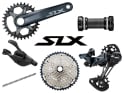SHIMANO SLX MTB Gruppe M7100 1x12-fach | FC-M7100 Kurbel | 10-45 Zähne 165 mm 32 Zähne BB-MT800-PA | Press Fit SL-M7100 12-fach | I-Spec EV