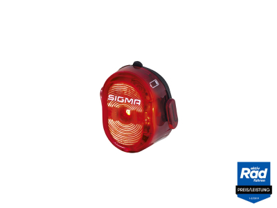 SIGMA SPORT LED Battery Set Headlight Aura 80 + Rear Light Nugget II USB | StVZO