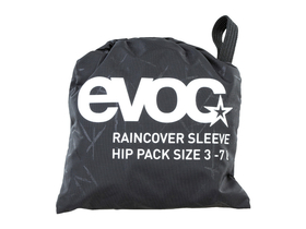 EVOC Raincover Sleeve for Hip Pack M 3-7 l | black