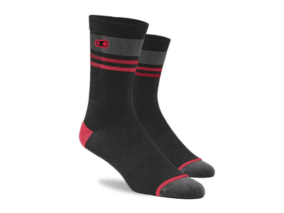 CRANKBROTHERS Socks Icon black/red/gray L/XL | 43--48