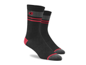 CRANKBROTHERS Socken Icon black / red / gray L / XL | 43--48