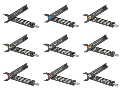 WOLFTOOTH Multi Tool ultra light 8-Bit Pack Pliers | 17 Funktionen schwarz