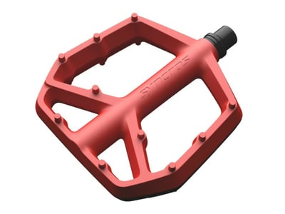 Red metal mtb pedals hot sale