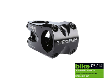 THOMSON Stem Elite X4 short 31,8 mm | 0° black 60 mm