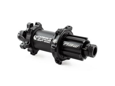 CARBON-TI Rear Hub X-Hub SP 6-Bolt X-12 N3W for 12x142 mm Thru Axle | Freehub Campagnolo 13-speed acid green 28 Holes