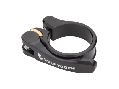 WOLFTOOTH Sattelklemme mit Schnellspanner | 31,8 mm schwarz