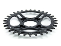 GARBARUK Chainring Round Direct Mount | 1-speed narrow-wide THM Clavicula M3 Boost MTB Crank 30 Teeth red