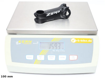 Zipp Service Course SL Attacco Manubrio 110mm 31.8mm 1 1/8" Nero Opaco - B2