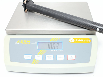 DARIMO CARBON Sattelsttze T2 SB 15 mm Offset | 3K matt / schwarz | 30,9 mm