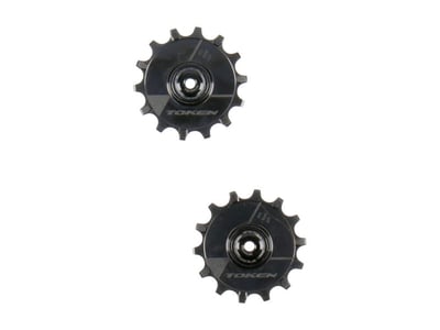 TOKEN Schaltwerkröllchen Set Skinny Fat | 14/14 Zähne für...