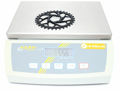ALUGEAR Chainring oval ELM Direct Mount | 1-speed narrow-wide SRAM MTB 3-hole | BOOST