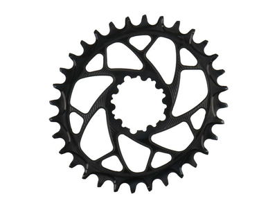 ALUGEAR Chainring oval Direct Mount | 1-speed narrow-wide SRAM MTB 3-hole | BOOST 30 Teeth red