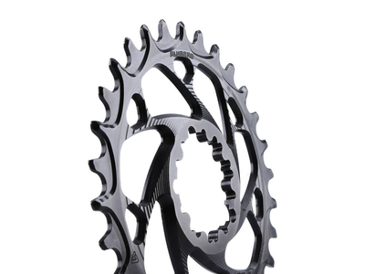 ALUGEAR Kettenblatt rund ELM Direct Mount | 1-fach narrow-wide SRAM MTB 3-Loch | BOOST 26 Zhne orange
