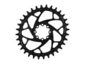 ALUGEAR Chainring oval ELM Direct Mount | 1-speed narrow-wide SRAM MTB 8-hole | BOOST 26 Teeth red