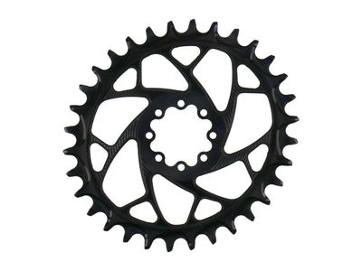 ALUGEAR Chainring oval ELM Direct Mount | 1-speed narrow-wide SRAM MTB 8-hole | BOOST 30 Teeth orange