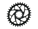 ALUGEAR Chainring oval ELM Direct Mount | 1-speed narrow-wide SRAM MTB 8-hole | BOOST 32 Teeth orange