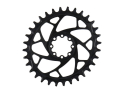 ALUGEAR Chainring oval ELM Direct Mount | 1-speed narrow-wide SRAM MTB 8-hole | BOOST 34 Teeth orange