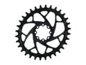 ALUGEAR Chainring oval ELM Direct Mount | 1-speed narrow-wide SRAM MTB 8-hole | BOOST 36 Teeth red