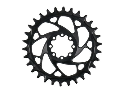 ALUGEAR Kettenblatt rund ELM Direct Mount | 1-fach narrow-wide SRAM MTB 8-Loch | BOOST 26 Zähne grün