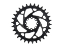 ALUGEAR Chainring round ELM Direct Mount | 1-speed narrow-wide SRAM MTB 8-hole | BOOST 28 Teeth black